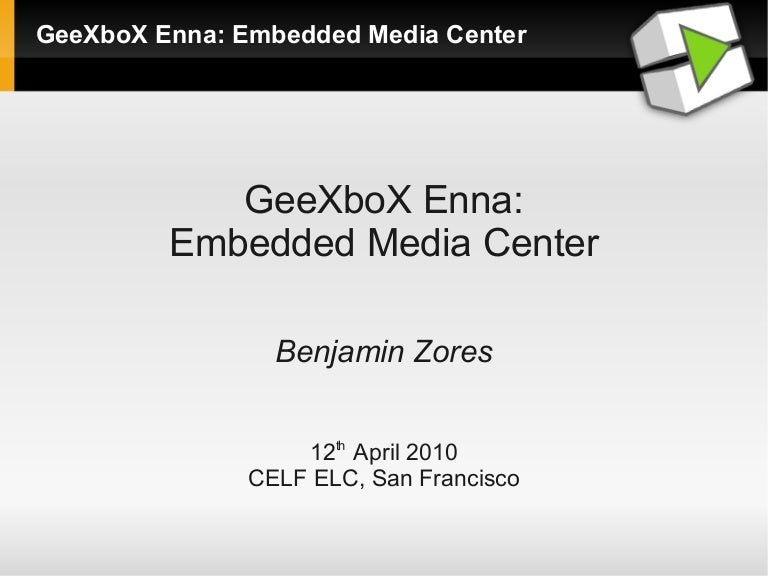 geexbox wifi
